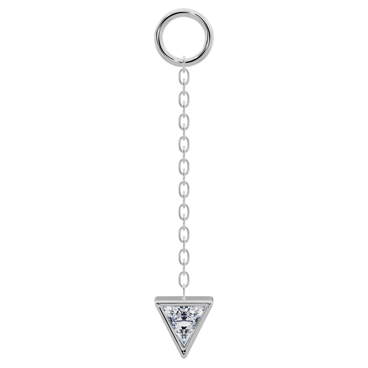 Lot - 14k YG WG Diamond Louis Vuitton Pendant Necklace