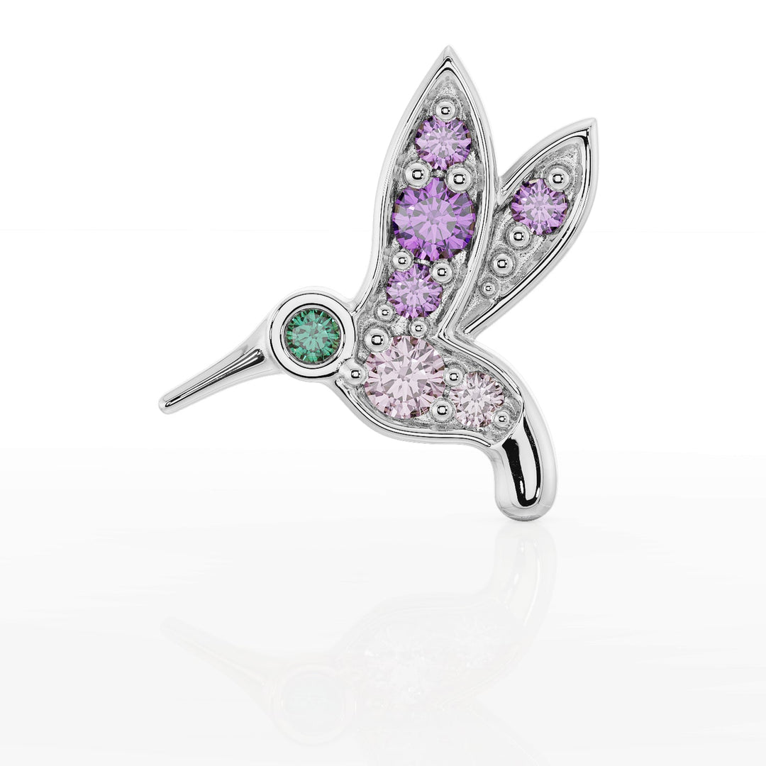 Hummingbird Push Pin End