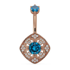 Fleur de Chance Navel Ring