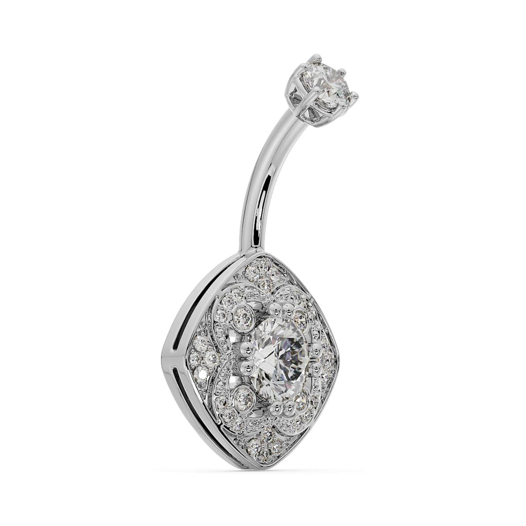 Fleur de Chance Navel Ring