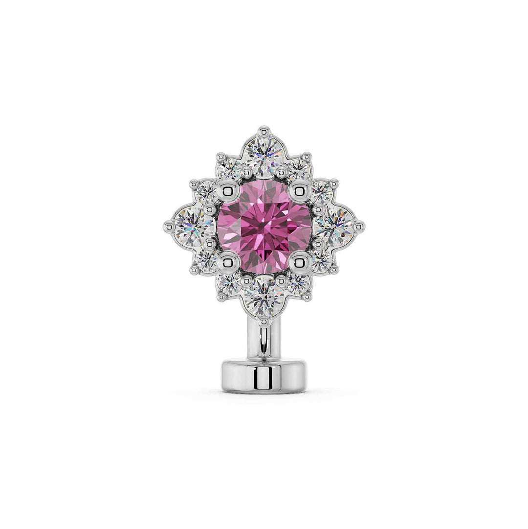 Majesty's Rose Halo Floating Navel Ring