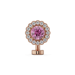 La Reina Floating Navel Ring