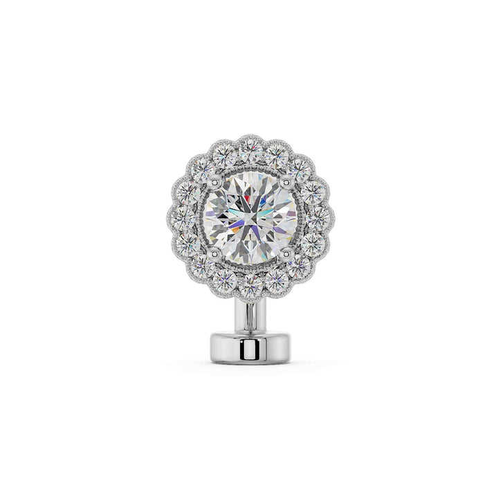 La Reina Floating Navel Ring