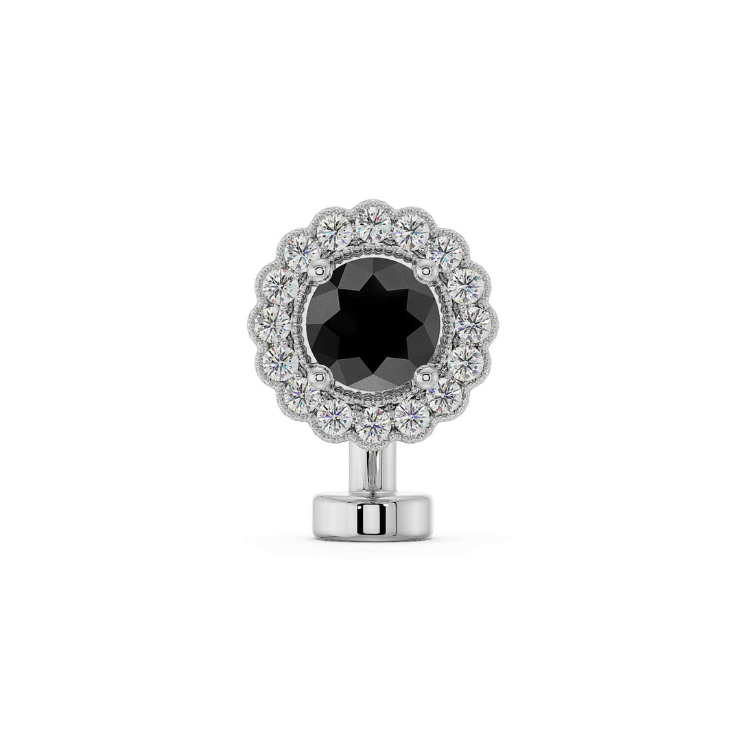 La Reina Floating Navel Ring