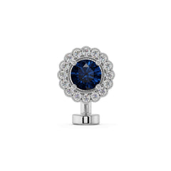 La Reina Floating Navel Ring