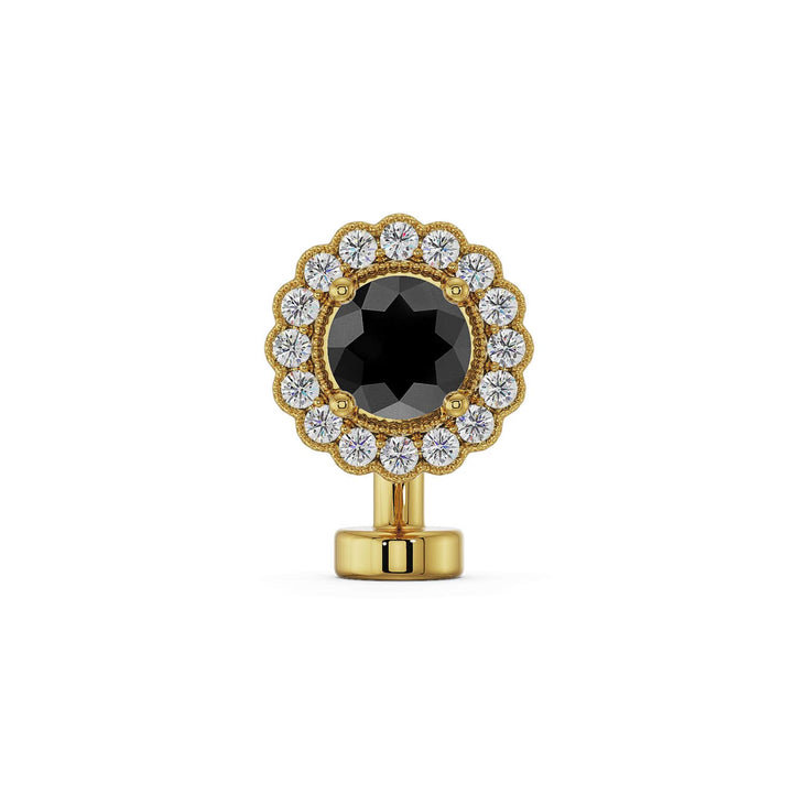 La Reina Floating Navel Ring