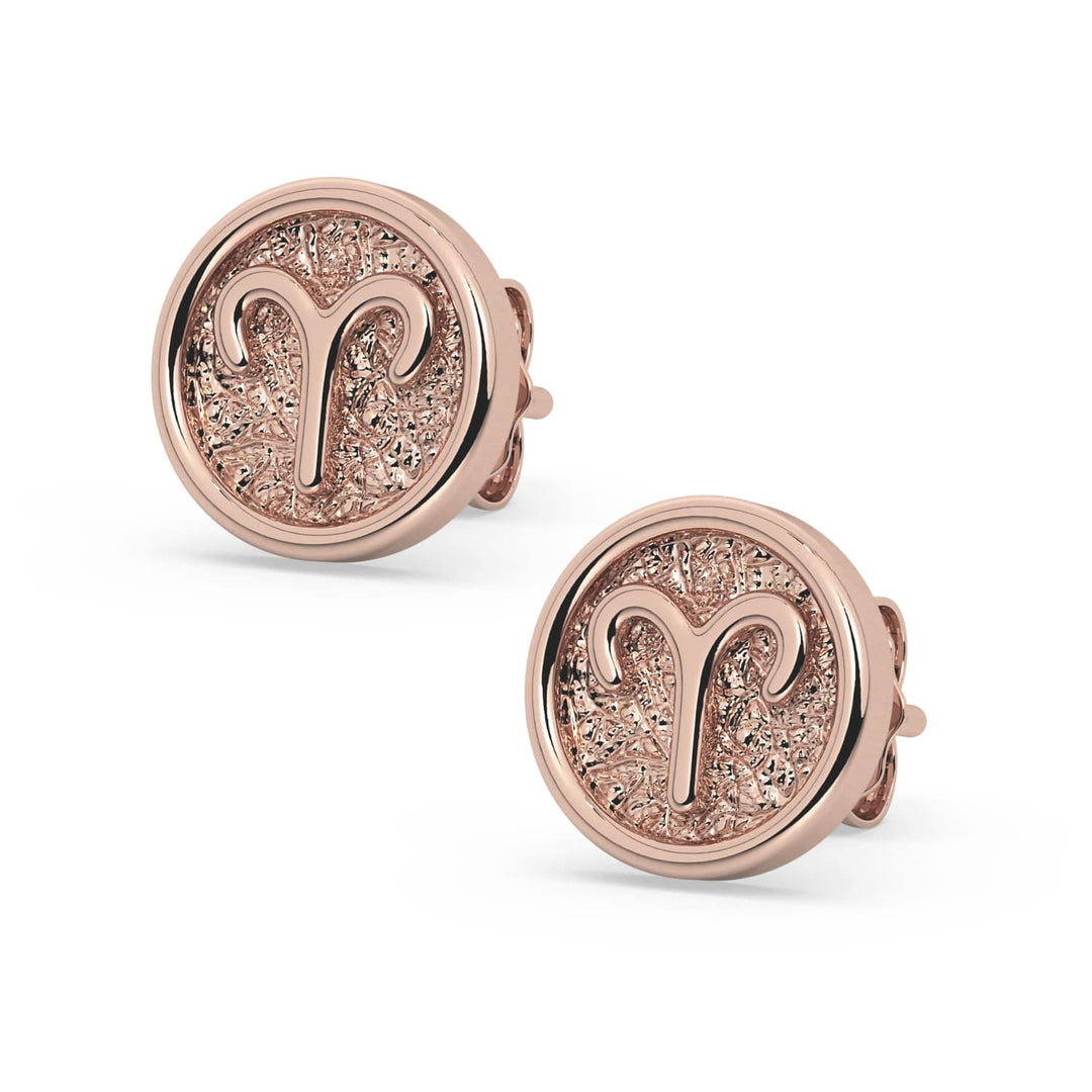 Aries Zodiac Earring