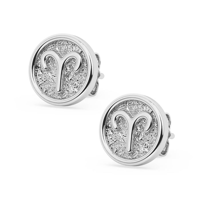 Aries Zodiac Earring