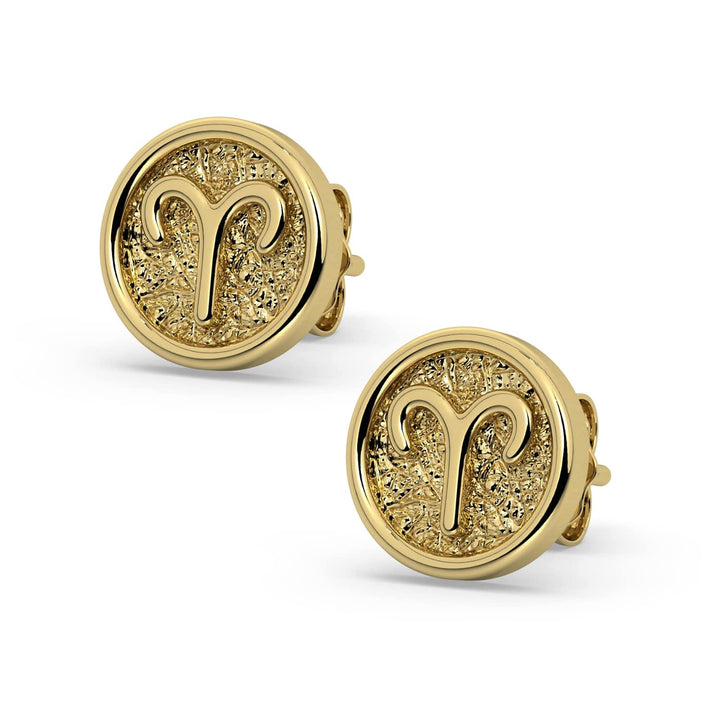 Aries Zodiac Earring