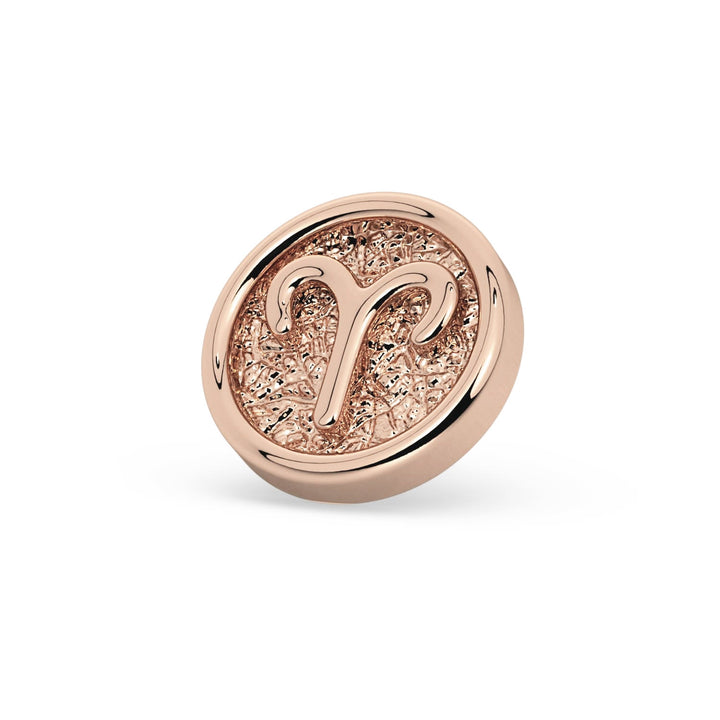 Aries Zodiac Flat Back Stud