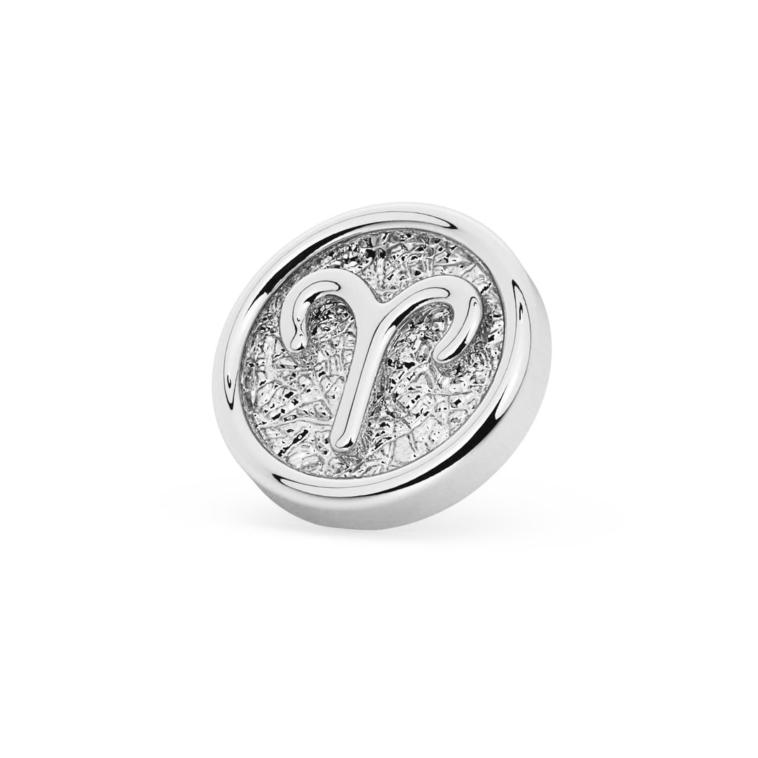 Aries Zodiac Flat Back Stud