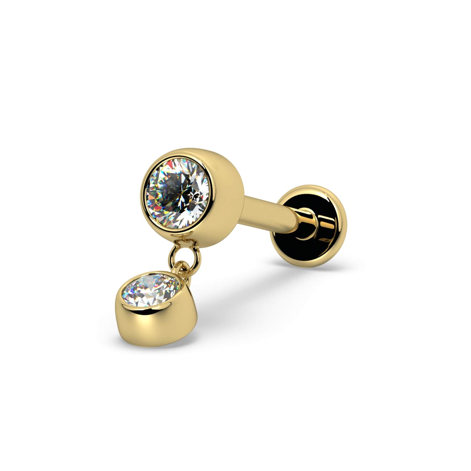 Dumbbell piercing deals