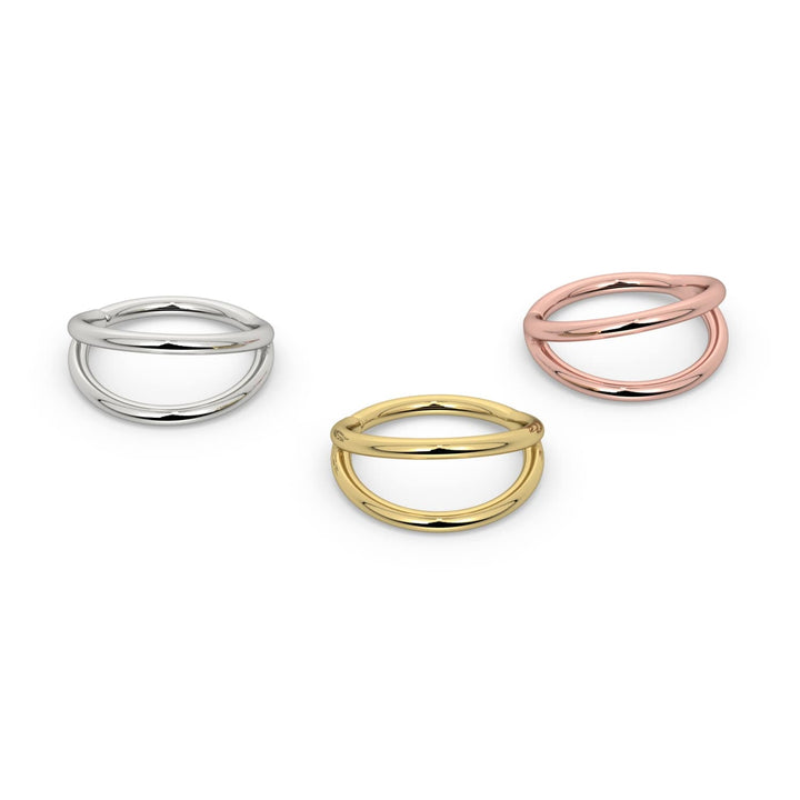 Double Split Seam Ring