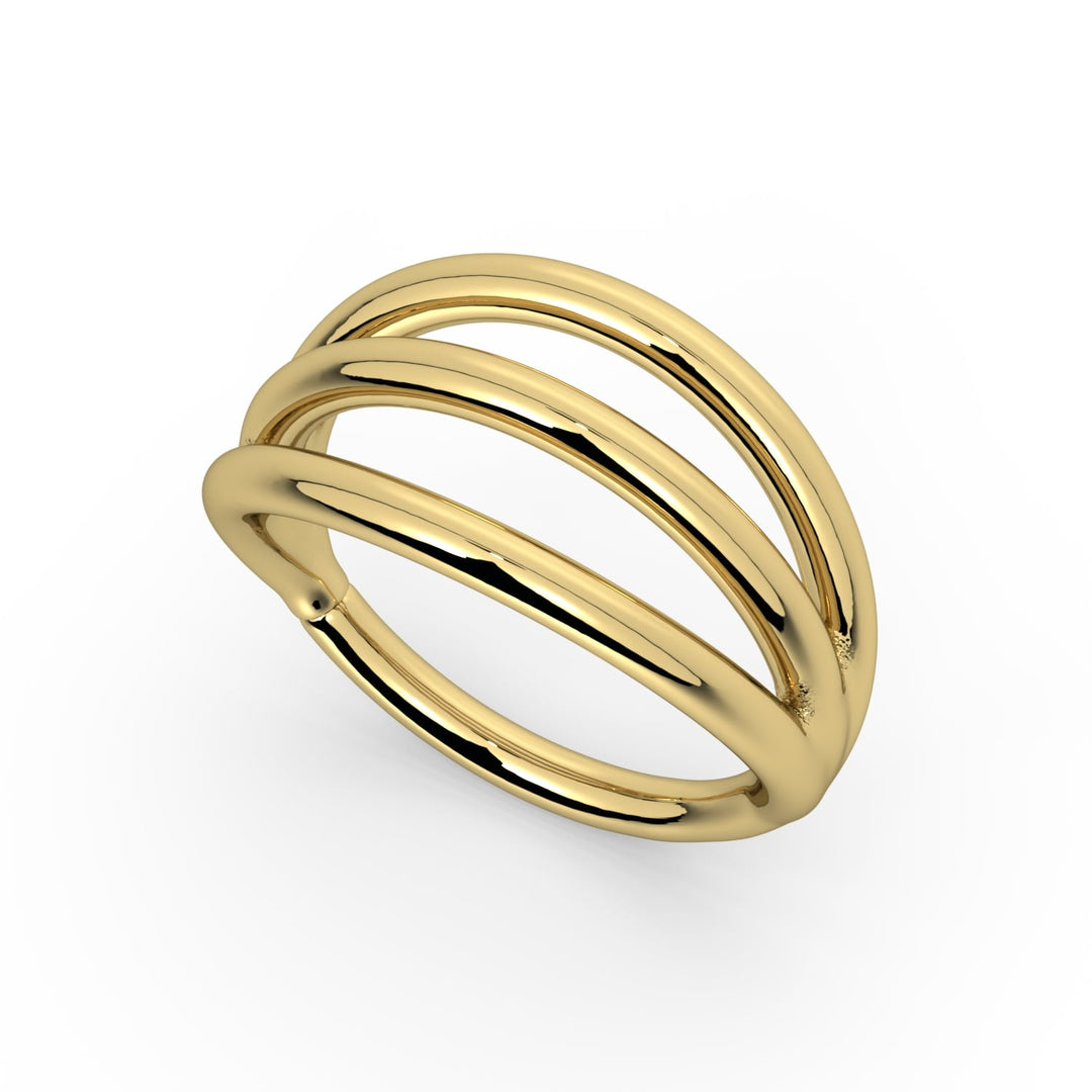 Triple Split Seam Ring