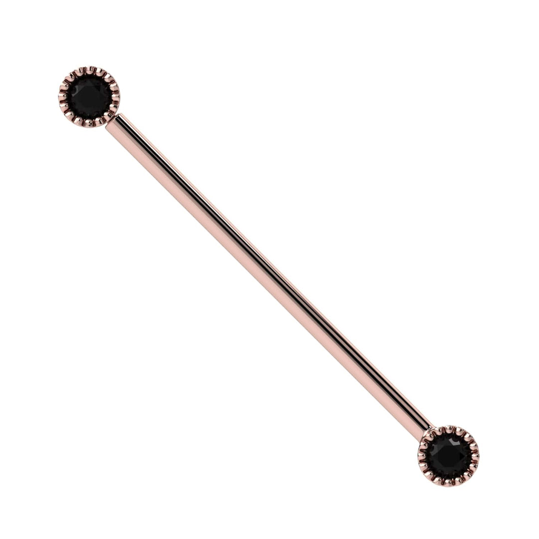 Black Diamond Perlagé Industrial Barbell