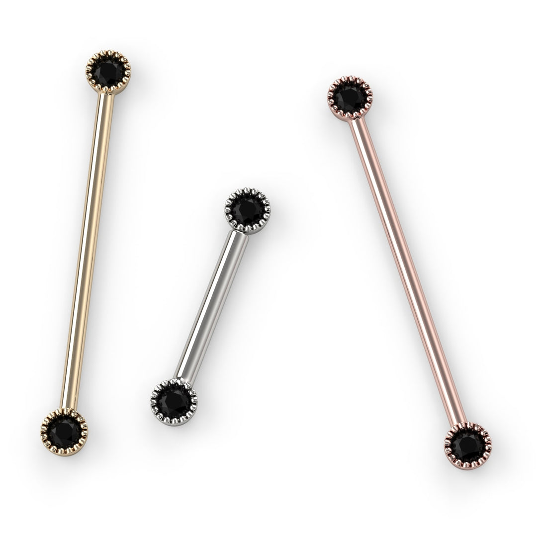 Black Diamond Perlagé Industrial Barbell