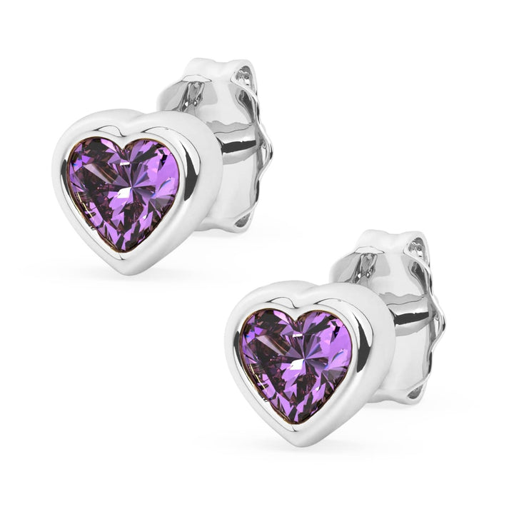 Gem Heart Earring