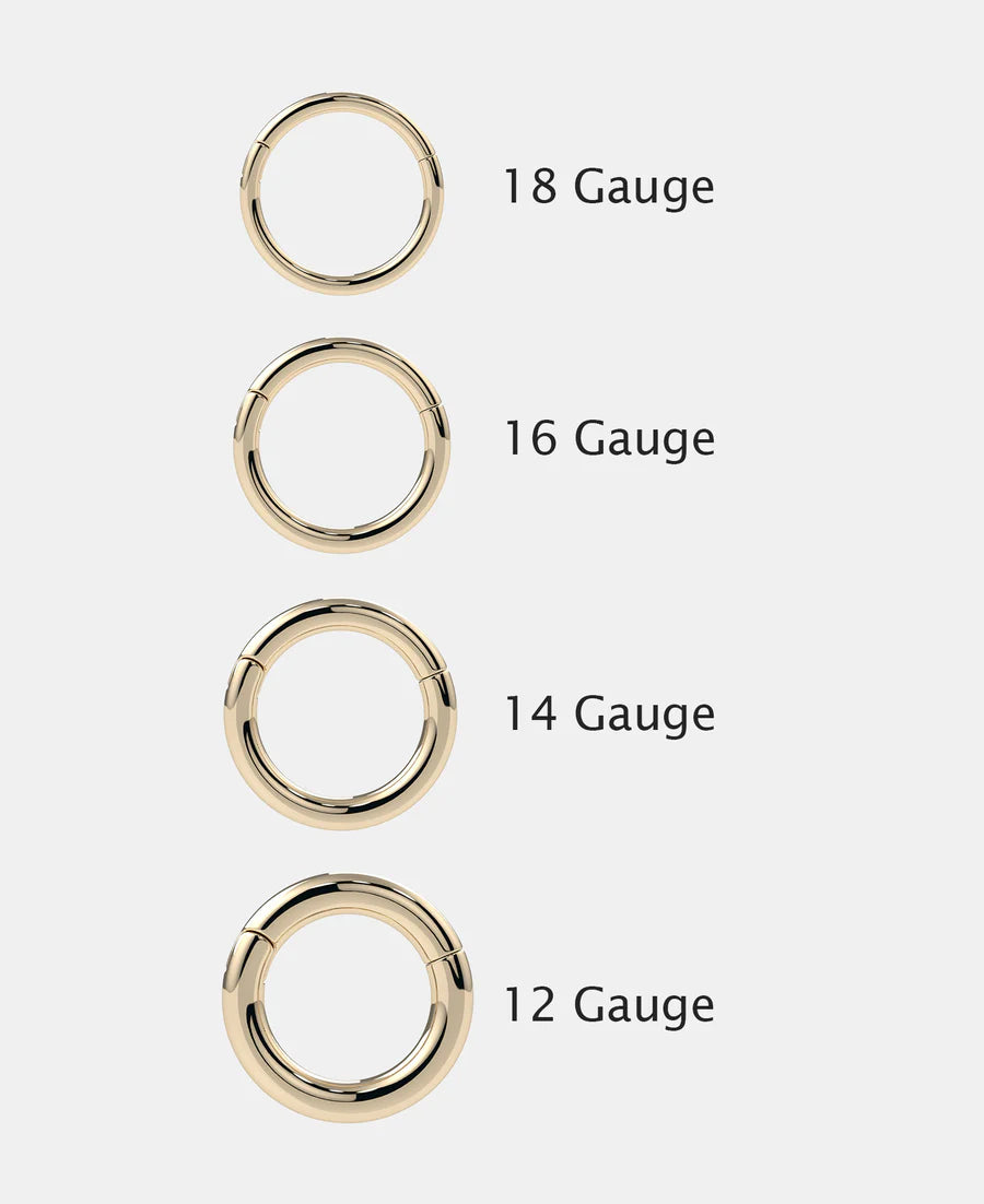 Triple Bezel Dangle Seam Ring