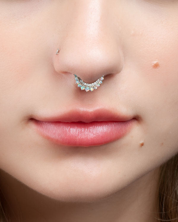 Nose Ring Diamond Cut Cartilage Gold or Silver - 24 gauge THIN TINY Nose Hoop VARIETY of Sizes Earring Helix Tragus Septum Eyebrow Lip shops Conch