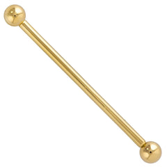 14K Yellow Gold / 18G (1mm) / 1 1/2