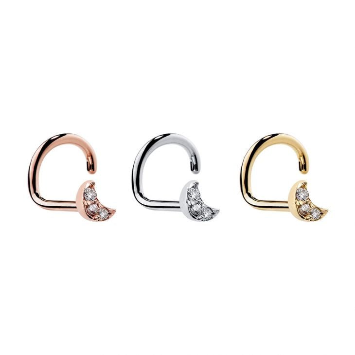Briana Williams 20G 18G Nose Rings Hoops Surgical India | Ubuy