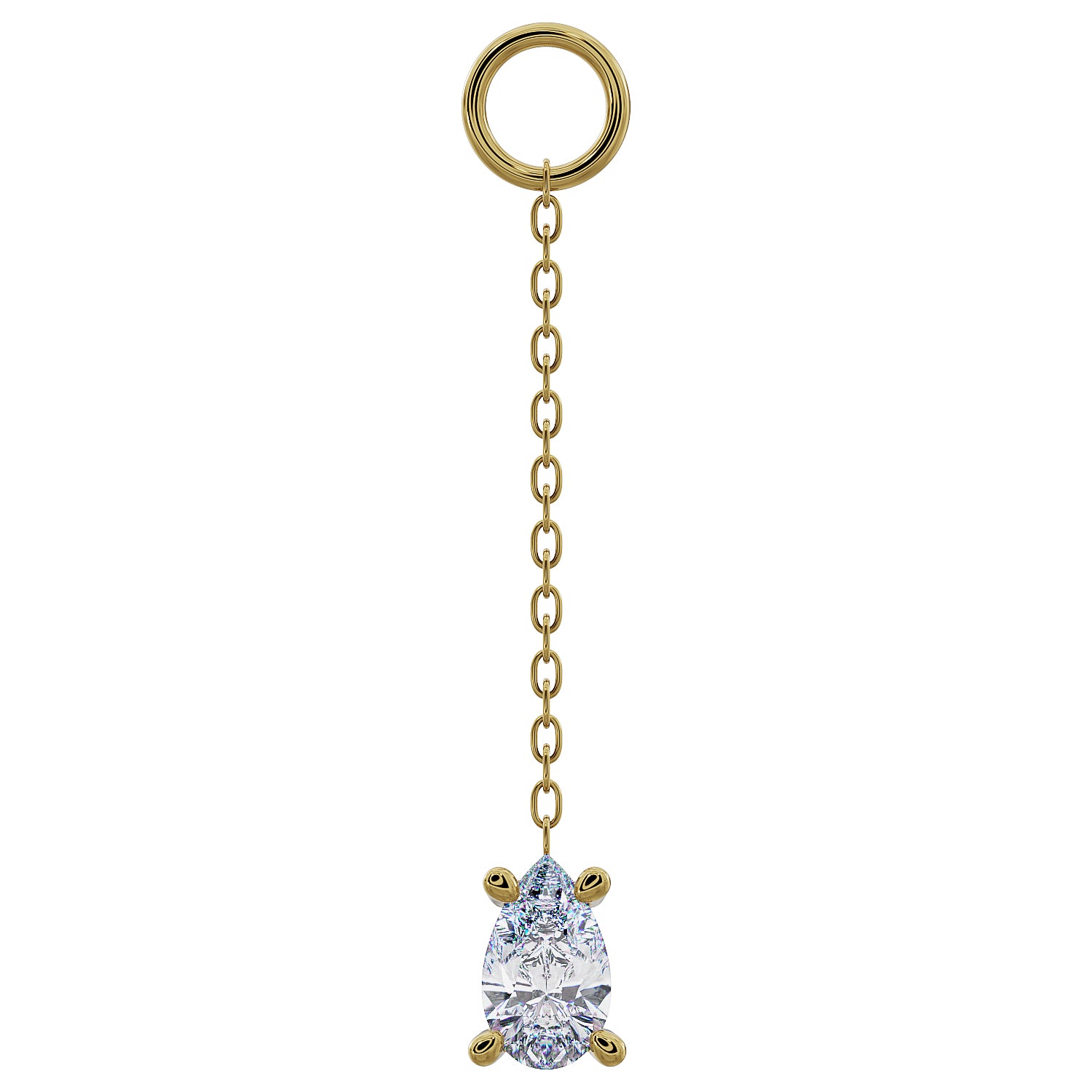 Pear Drop Chain Accessory