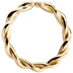 14K Yellow Gold / 20G (0.8mm) / 1/4