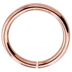 14K Rose Gold / 22G / 1/4